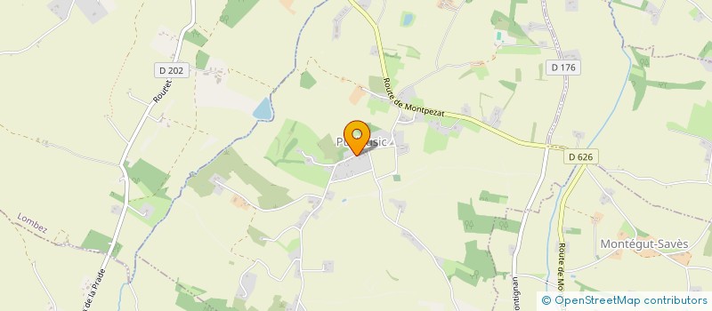 localisation de l'entreprise CMS  LOMBEZ