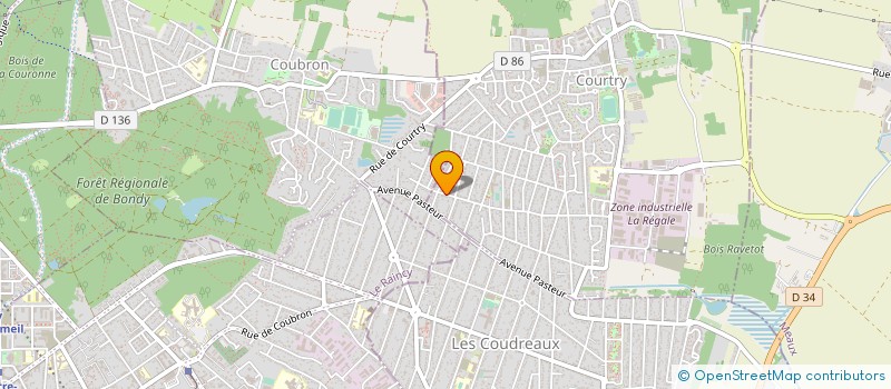 localisation de l'entreprise CMS à COURTRY