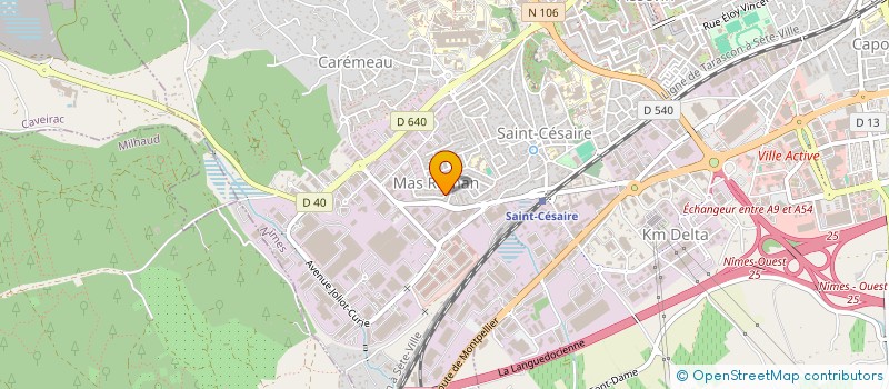 localisation de l'entreprise CMS  NIMES