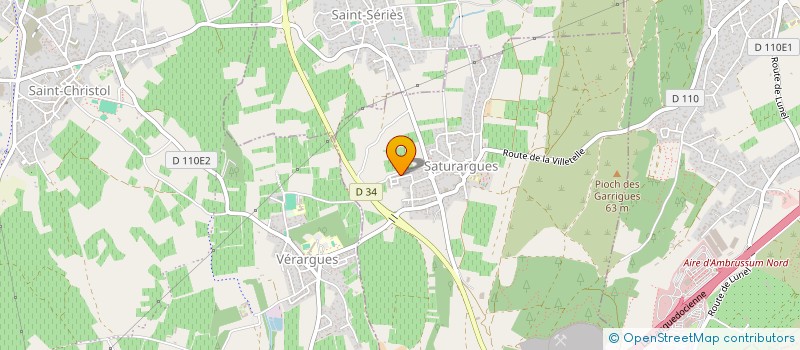 localisation de l'entreprise CMS AMENAGEMENT  SATURARGUES