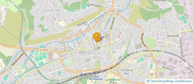 localisation de l'entreprise CMS BTP  EVREUX