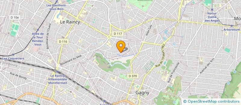 localisation de l'entreprise CMS CONSULTANTS à LE RAINCY
