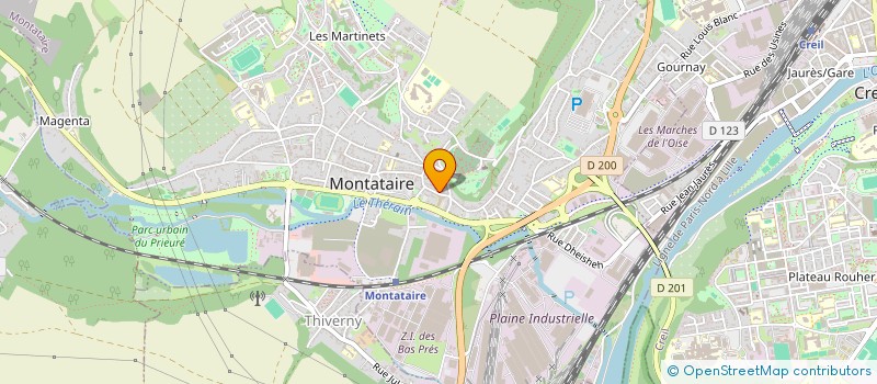 localisation de l'entreprise CMS DISTRIBUTION  MONTATAIRE
