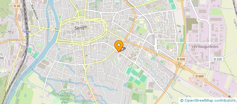 localisation de l'entreprise CMS ENERGIE SOLAIRE à SENS