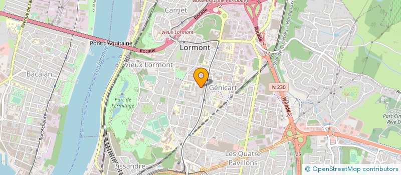 localisation de l'entreprise CMS-EXPERTS  LORMONT