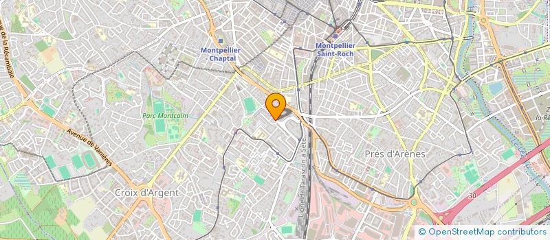 localisation de l'entreprise CMS FACTORY à MONTPELLIER