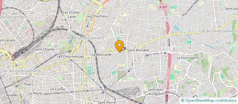 localisation de l'entreprise CMS HARMONIE à MARSEILLE