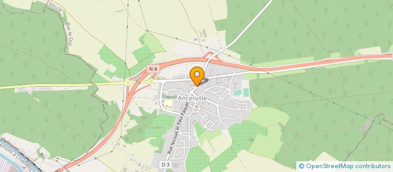 localisation de l'entreprise CMS INCENDIE à COUSANCES-LES-FORGES
