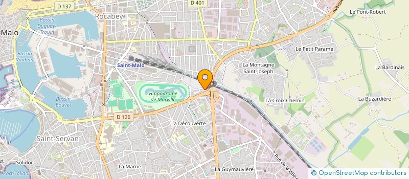 localisation de l'entreprise CMS INVESTISSEMENT à SAINT-MALO