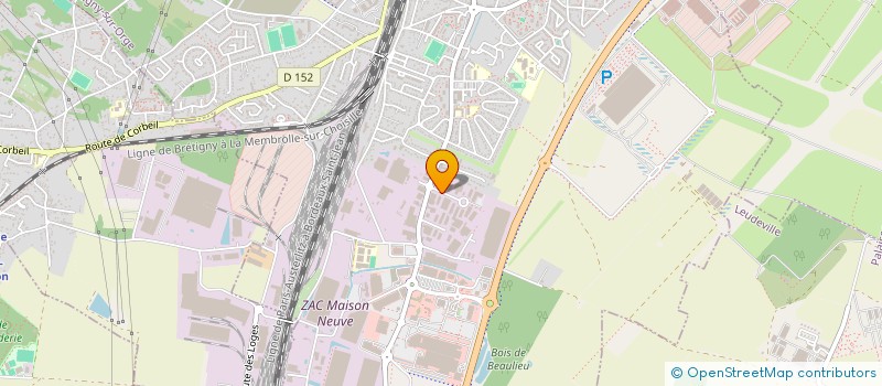 localisation de l'entreprise CMS MECANIQUE DE PRECISION à BRETIGNY-SUR-ORGE