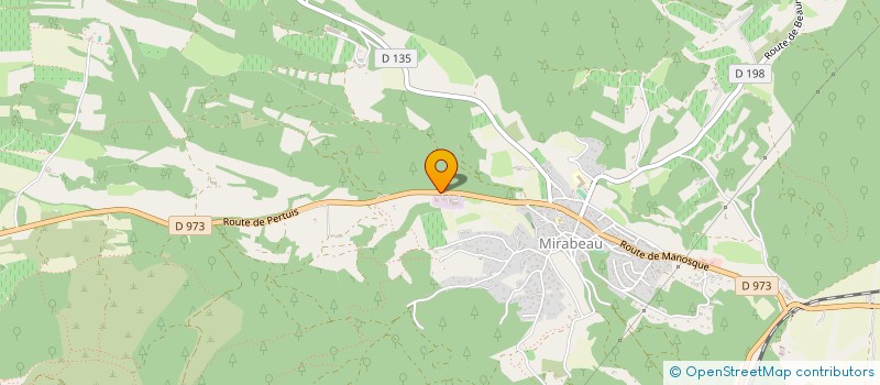 localisation de l'entreprise CMS MENUISERIE  MIRABEAU