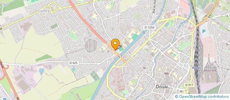 localisation de l'entreprise CMS RAPID'DESOSSE à DOUAI