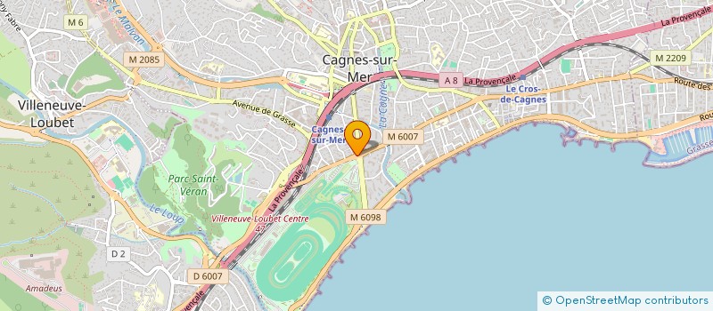localisation de l'entreprise CMS SARL à CAGNES-SUR-MER