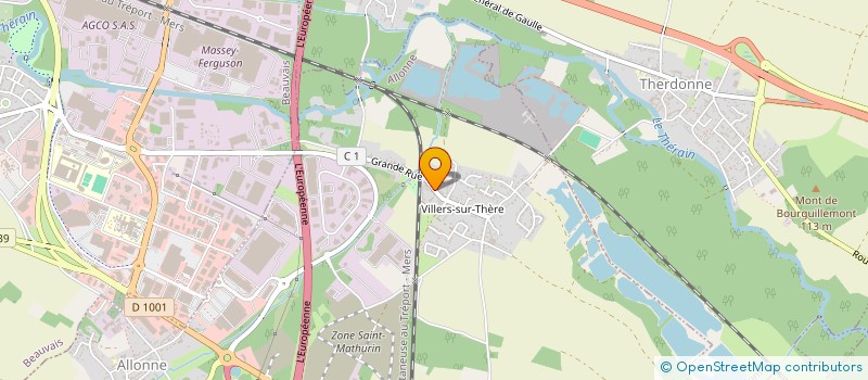 localisation de l'entreprise CMS60  ALLONNE