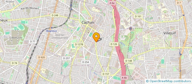 localisation de l'entreprise CMSD PATRIMOINE  CACHAN