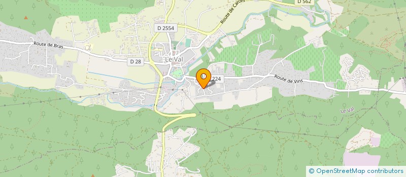 localisation de l'entreprise CMSI CONNECT à VINS-SUR-CARAMY