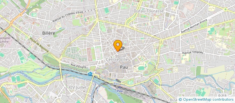 localisation de l'entreprise CMSI PAU  BILLERE