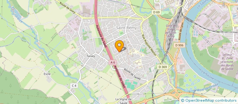 localisation de l'entreprise CMSINCENDIE à SAINT-REMY