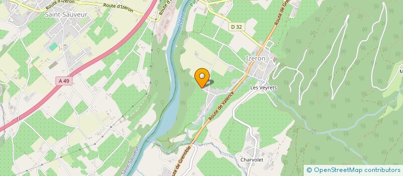 localisation de l'entreprise CMSJ  IZERON