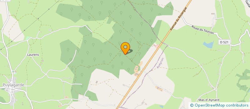 localisation de l'entreprise CMSJT  PUYLAGARDE