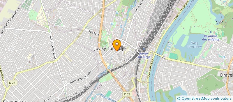 localisation de l'entreprise CMSK ALIMENTATION à JUVISY-SUR-ORGE