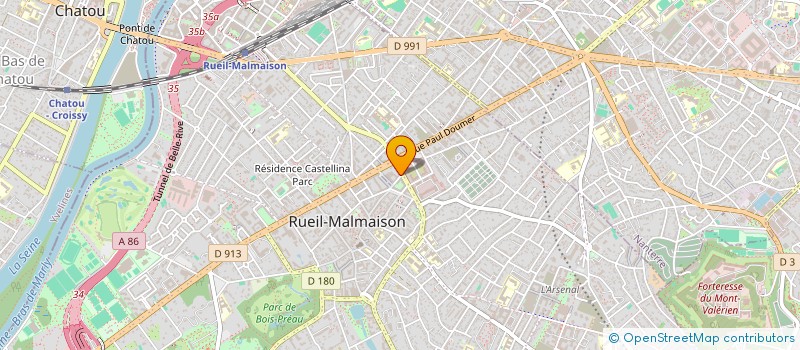 localisation de l'entreprise CMSLB à RUEIL-MALMAISON