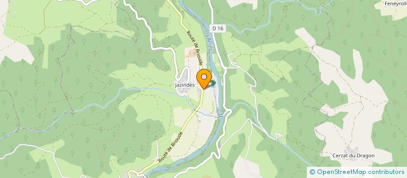 localisation de l'entreprise CMSTUDIO@MUSICLEMPDES.63  VILLENEUVE-D'ALLIER