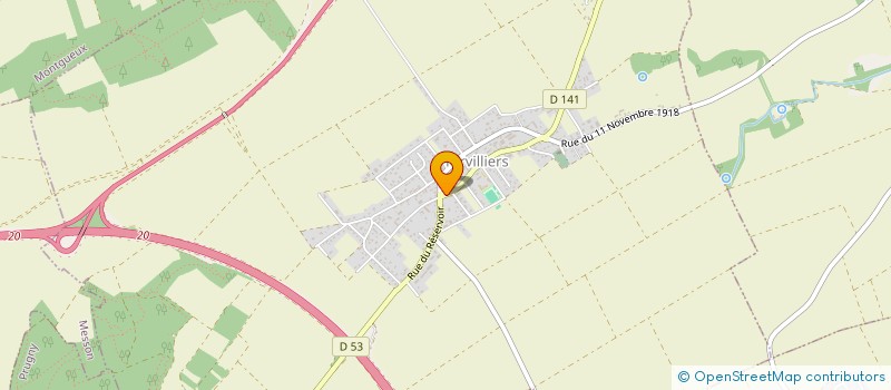 localisation de l'entreprise CMT 10440 (CHAMPENOISE DE MOTOCULTURE TORVILLIERS)  SAINT-LOUP-DE-BUFFIGNY