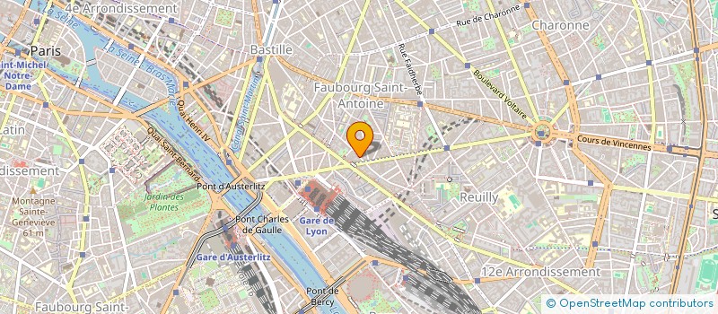 localisation de l'entreprise CMT à PARIS
