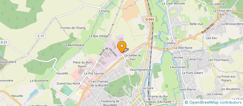 localisation de l'entreprise CMT à LOCHES