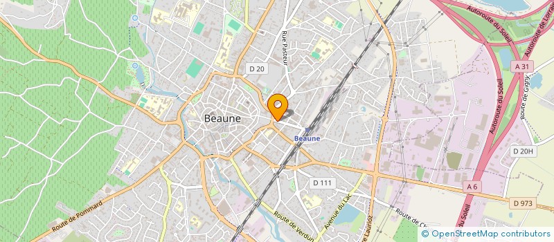 localisation de l'entreprise CMT BEAUNE à BEAUNE