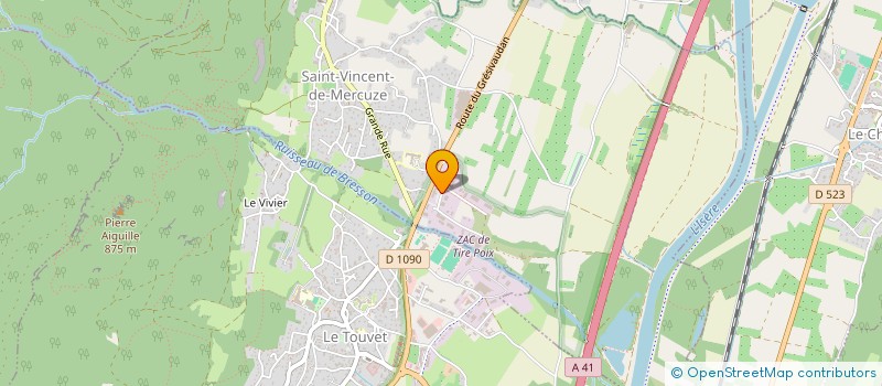 localisation de l'entreprise CMT.BIKE  SAINT-EUSEBE