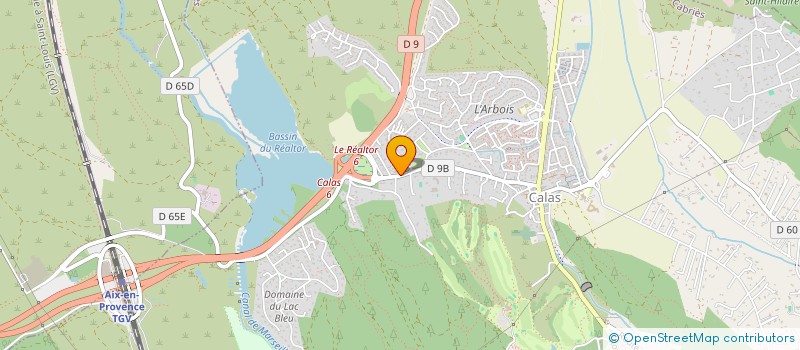 localisation de l'entreprise CMT'IMMO  CABRIES