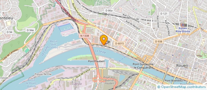 localisation de l'entreprise CMT O3 à ROUEN