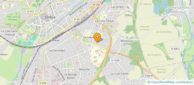 localisation de l'entreprise CMT SERVICES à DREUX