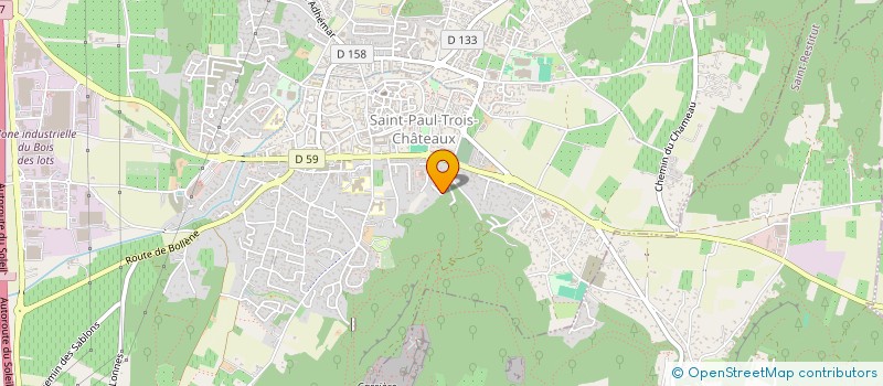 localisation de l'entreprise CMT SERVICES A LA PERSONNE  SAINT-PAUL-TROIS-CHATEAUX