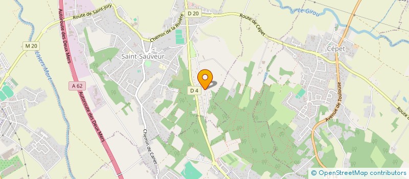 localisation de l'entreprise CMT TP à SAINT-SAUVEUR