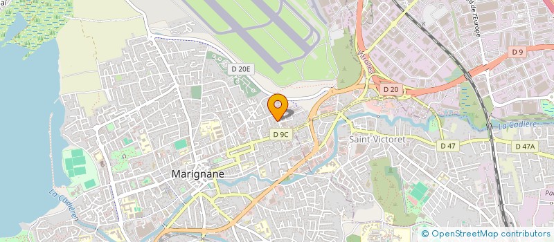 localisation de l'entreprise CMTG à MARIGNANE