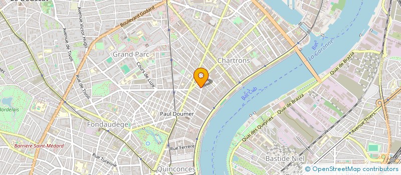 localisation de l'entreprise CMTI à BORDEAUX