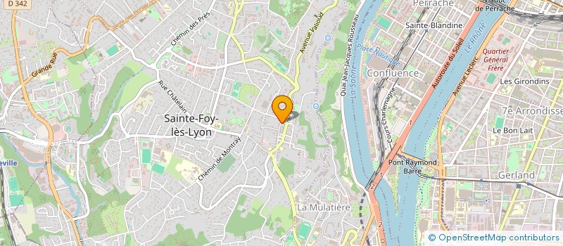 localisation de l'entreprise CMTO à SAINTE-FOY-LES-LYON