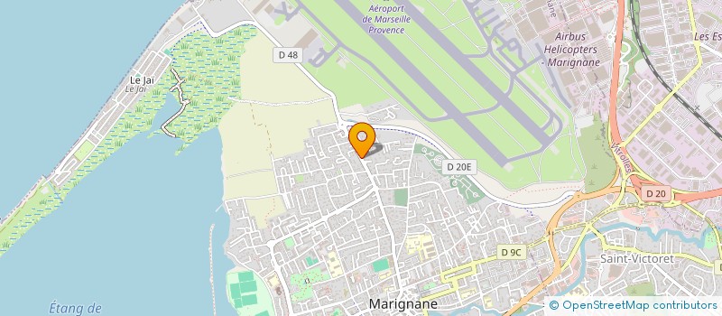 localisation de l'entreprise CMTP à MARIGNANE