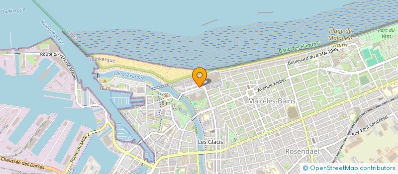 localisation de l'entreprise CMUB à DUNKERQUE