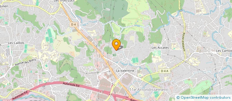 localisation de l'entreprise CMV 13 INVEST  MARSEILLE