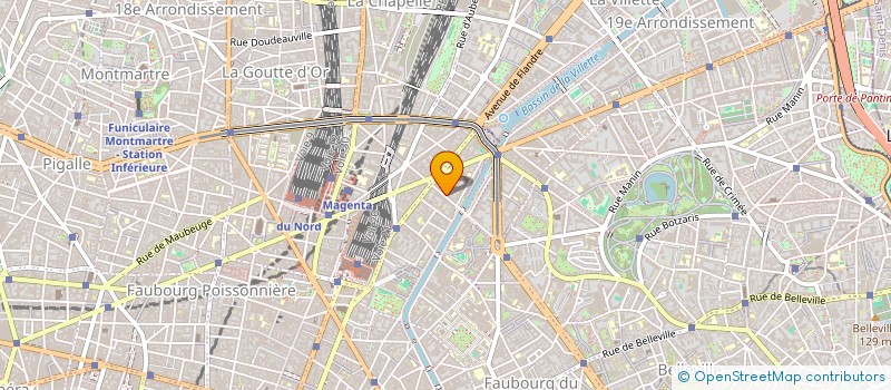 localisation de l'entreprise CMV à PARIS