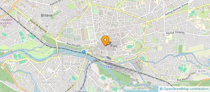 localisation de l'entreprise CMV à PAU