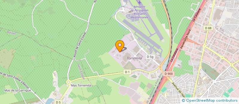 localisation de l'entreprise CMV ENERGIE  PERPIGNAN