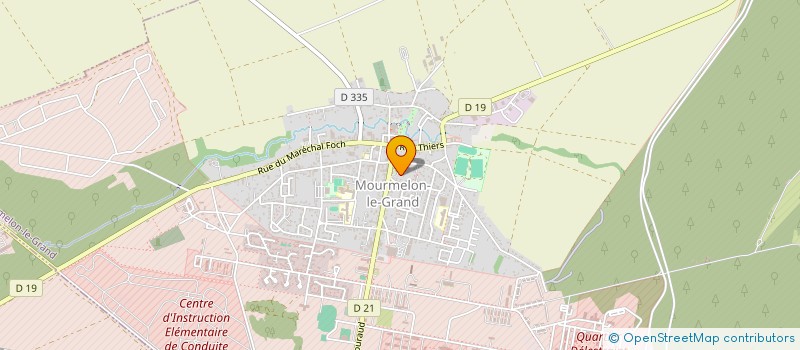 localisation de l'entreprise CMV INDUSTRIE à MOURMELON-LE-GRAND