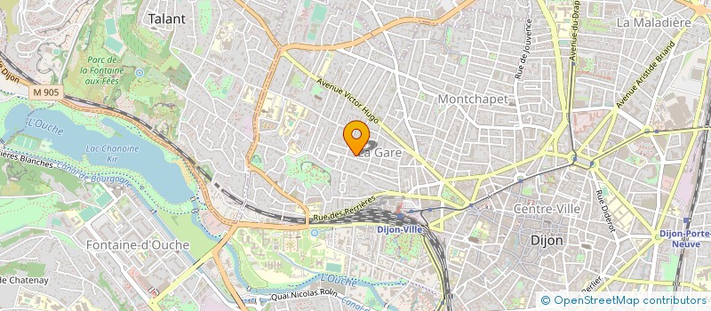 localisation de l'entreprise CMV INFORMATICS  DIJON