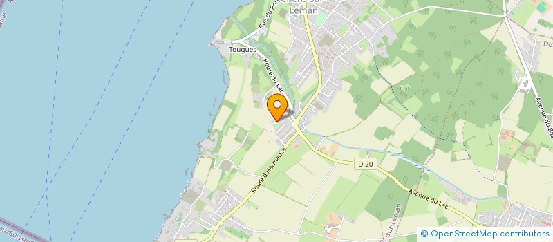 localisation de l'entreprise CMV PATRIMOINE  CHENS-SUR-LEMAN