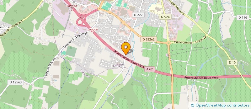 localisation de l'entreprise CMVI à LANGON